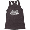 caffeine loading Racerback Tank