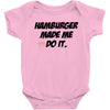 Hamburger Baby Onesie