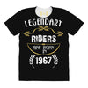 legendary riders are born in 1967 All Over Women's T-shirt