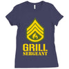 grill sergeant military Ladies Fitted T-Shirt
