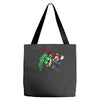 raphael meets mario Tote Bags