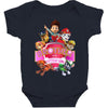 paw patrol birthday girl brother Baby Bodysuit