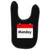title of day of the week monday day of the week Baby Bibs