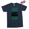 i wear green for my mom liver cancer awareness Exclusive T-shirt