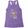 wine outside Racerback Tank
