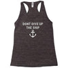 Don't Give Up the Ship Racerback Tank