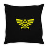 triforce hoodie Throw Pillow