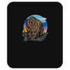 polygon bear graphic Mousepad