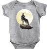 howl at the moon Baby Bodysuit