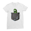 i'm in a pocket Ladies Fitted T-Shirt