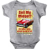 sell midget ideal christmas gift or present Baby Bodysuit