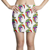 color bird Mini Skirts