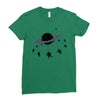 Saturn Swing Ladies Fitted T-Shirt