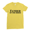 father of the bride Ladies Fitted T-Shirt