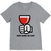 party a drink V-Neck Tee