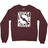 vinyl rules Crewneck Sweatshirt