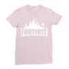 fortnite logo Ladies Fitted T-Shirt