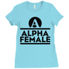 alpha female Ladies Fitted T-Shirt
