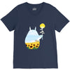 totoro sunflower V-Neck Tee