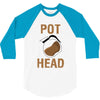 pot head 3/4 Sleeve Shirt