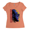 mcgregor face Women's Triblend Scoop T-shirt