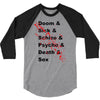 the heads 3/4 Sleeve Shirt