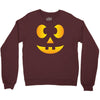 funny halloween jack o lantern kids Crewneck Sweatshirt