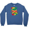 rasta nation, the reggae and dancehall Crewneck Sweatshirt
