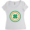 captain ireland Women's Triblend Scoop T-shirt