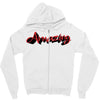amazing 2 Zipper Hoodie