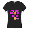 mom and dad Women's V-Neck T-Shirt