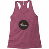 king of romance Racerback Tank