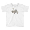 animal fishing tee graphic Toddler T-shirt