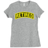 retired Ladies Fitted T-Shirt