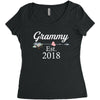 Grammy  est.2018. Women's Triblend Scoop T-shirt