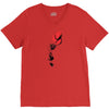 red balloons V-Neck Tee