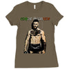 conor mcgregor Ladies Fitted T-Shirt