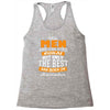 all men are created equal but only the best are born in september Racerback Tank