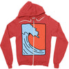 Wave Zipper Hoodie