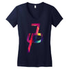 jake paul cool colors Women's V-Neck T-Shirt