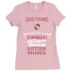 god found autism moms Ladies Fitted T-Shirt