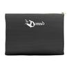 the damned band logo screen printed retro Accessory Pouches