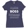 argument invalid boss Ladies Fitted T-Shirt