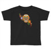 women's sugar skull purple Toddler T-shirt
