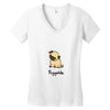 puggable Women's V-Neck T-Shirt