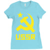 ussr cccp russia che revolution new Ladies Fitted T-Shirt
