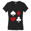 Casino Signs Women's V-Neck T-Shirt