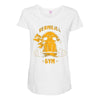 vermilion gym Maternity Scoop Neck T-shirt