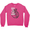 bike 'til you barf Crewneck Sweatshirt