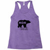 mommy bear Racerback Tank